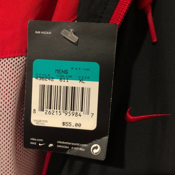 Mens Nike Zip Up Jacket - Picture 5 of 5
